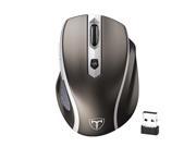 2.4G Mobile Optical Mouse Wireless Mouse with Nano Receiver 6Buttons 2400DPI 5 Adjustable DPI Levels