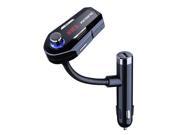 Victake Bluetooth Wireless FM Transmitter Car Charger with 2 USB Type Hands Free Calling Music Volume Control Mic LCD Digital Screen 3.5mm Audio Port
