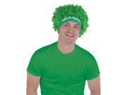 Happy St. Patrick ;s Day Wig Green One Size