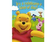 Pooh and Friends Invitations 8 count paper