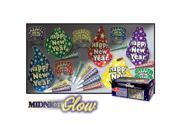 New Year Midnight Glow In The Dark Kit For 10 Multi colored One Size