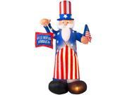 Airblown Inflatable Uncle Sam Nylon 100
