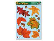 Fall Leaf Window Clings Vinyl