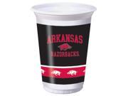 Arkansas Razorbacks 20 oz. Plastic Cups plastic
