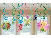 Disney Fairies Hanging Swirl Value Pack Green pink