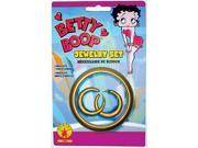Betty Boop Jewelry Set Adult Plastic Metal