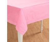 Pink Tablecover Plastic