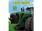 John Deere Tractor Invitations Paper