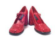 Patent Mary Jane Red Glitter Adult Shoes Synthetic materials 9
