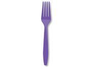 Perfect Purple Purple Forks plastic