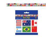 International Flag Party Tape Multi colored