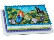 Disney Brave Merida And Angus Cake Topper Blue green
