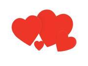 Red Heart Cutouts 9 count paper