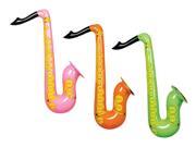 Inflatable Saxophone Various Color May Vary