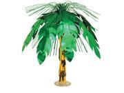 Palm Tree Cascade Centerpiece metallic pvc