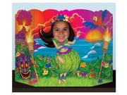 Hula Girl Photo Prop cardboard
