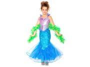 Mermaid Toddler child Costume Small 4 6