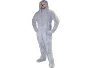 Wilfred Deluxe Adult Costume Gray One size standard