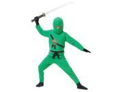 Green Ninja Child Costume Green X large 12 14