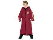 Harry Potter Quidditch Robe Super Deluxe Child Costume - 100% Polyester/Fleece - Large