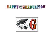 Happy Graduation Jointed Banner paper