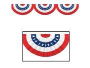 Jointed Patriotic Bunting Cutout paper