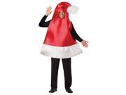Santa Hat Adult Costume