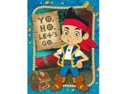 Jake And The Never Land Pirates Invitations 8 pack Party Supplies