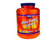 Whey Protein Isolate Pure Unflavored Now Foods 5 lbs Powder