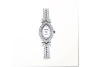 Gemorie The Costanza Jewelry Watch with Zirconia in Silver Plating 129060