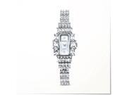 Gemorie The Katarina Jewelry Watch with Zirconia in Silver Plating 129063