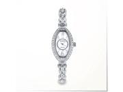 Gemorie The Luciana Jewelry Watch with Zirconia in Silver Plating 129065