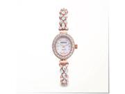 Gemorie The Siena Jewelry Watch with Zirconia in 18k Rose Gold Plating 129091 RG