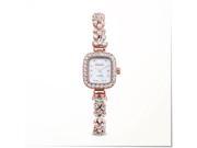 Gemorie The Victoria Jewelry Watch with Zirconia in 18k Rose Gold Plating 129092 RG