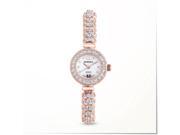 Gemorie The Francesca Jewelry Watch with Zirconia in 18k Rose Gold Plating 129101 RG