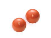 Franklin Method Smooth Ball Set Set of 2 Orange