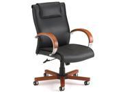 OFM Apex Executive Leather Chair Mid Back