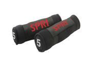 Spri Contour Dumbbell Soft Hand Weights Pair 5 LB