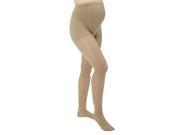 Mediven Assure 30 40 mmHg Maternity Panty w Adjustable Waistband CT Beige Small