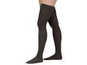 Mediven Assure 15 20 mmHg Thigh Petite w Beaded Silicon Top Band CT Black Large