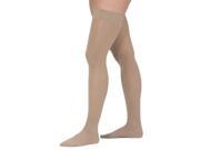 Mediven Assure 15 20 mmHg Thigh Petite w Beaded Silicon Top Band CT Beige Medium