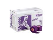 Mueller M Tape Color 1.5 x 10 yard 32 Rolls Case Purple