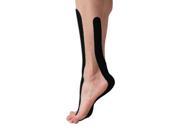 Spidertech Precut Kinesiology Tape Ankle Black