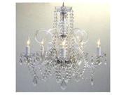 Crystal Chandelier Chandeliers Lighting H25 x W24 SWAG PLUG IN CHANDELIER W...