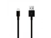 Extra Long 10 ft. USB Data Lightning Cable for Apple Devices Black