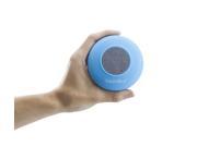 SoundBot SB510 HD Water Proof Resistant Bluetooth Portable Shower Speaker Blue