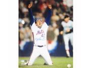 Jesse Orosco 1986 Last Out Celebration 8x10 Photograph MLB Auth