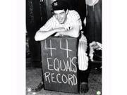 Joe DiMaggio Holding 44 Equals Record Sign in Locker Room 16x20 PF