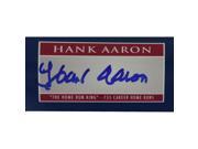 Hank Aaron Dynasty Chit