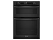 Kitchenaid Architect Series II KEMS309BBL 30 Inch Convection Combination Microwave Wall Oven Black